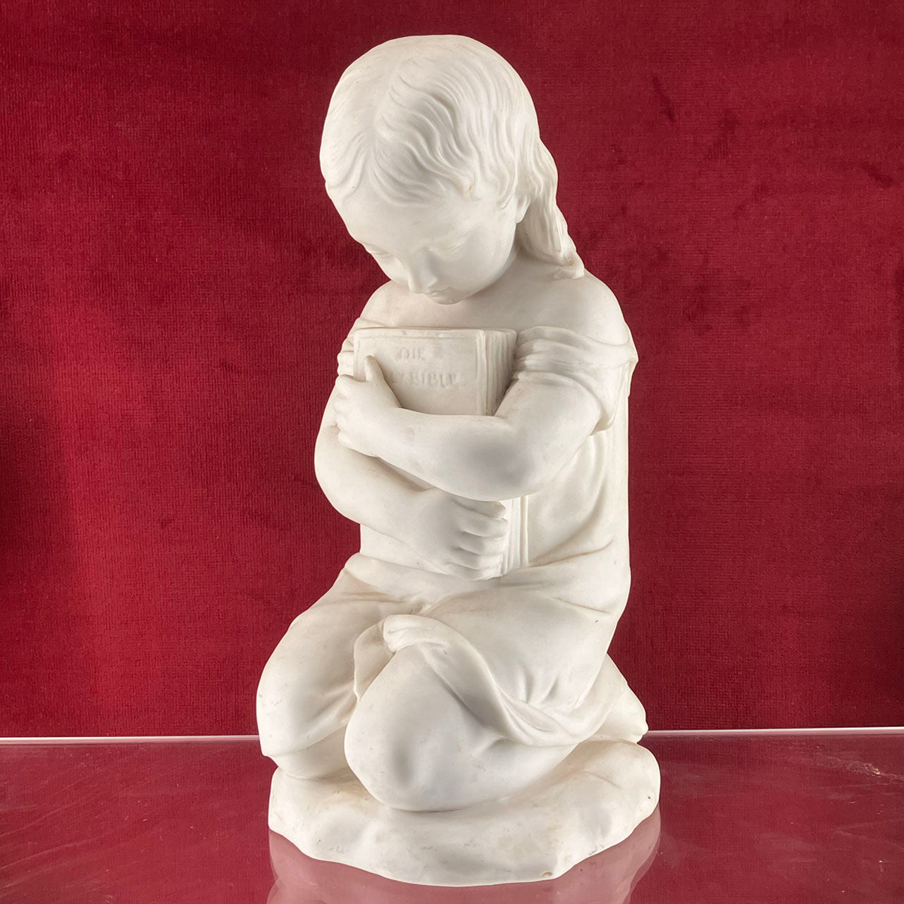 Minton Parian Figure 'Belief' c.1860 modelled by John Bell