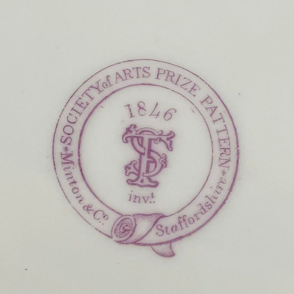 Minton Porcelain Serving Tray Designed by Felix Summerly (Sir Henry Cole) c.1846