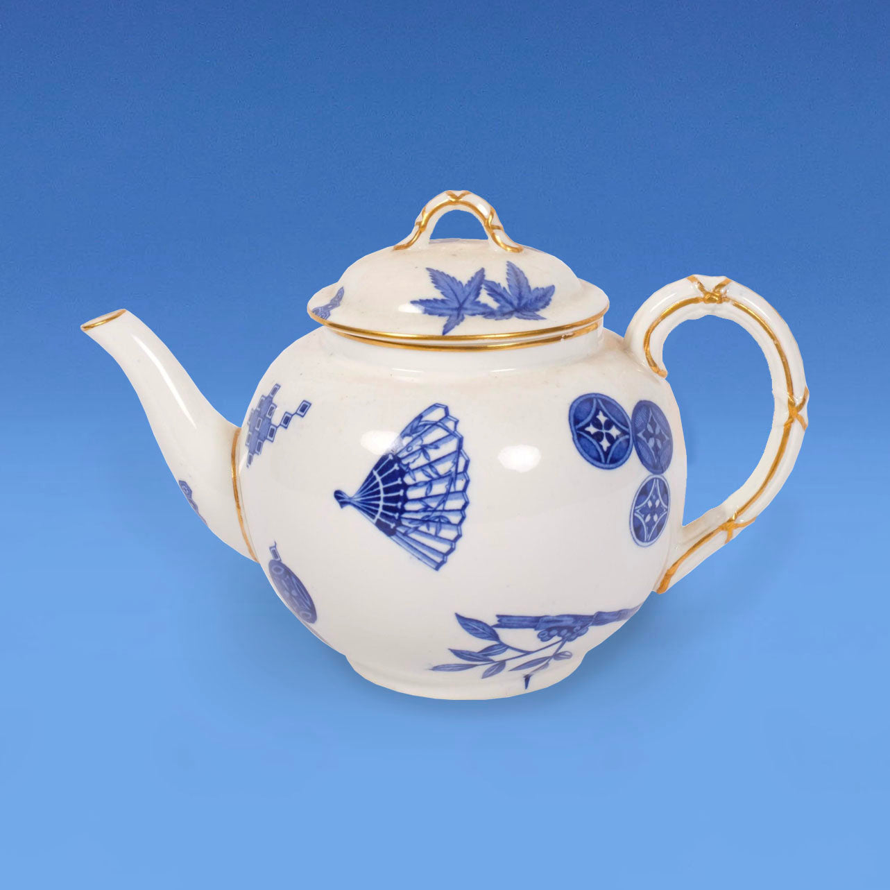 Royal Worcester Aesthetic Movement Teapot c.1880
