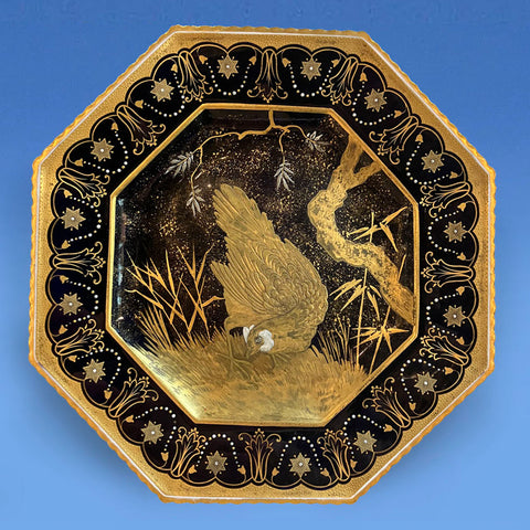 Excellent Quality Copeland Porcelain Aesthetic Movement Plate c.1880
