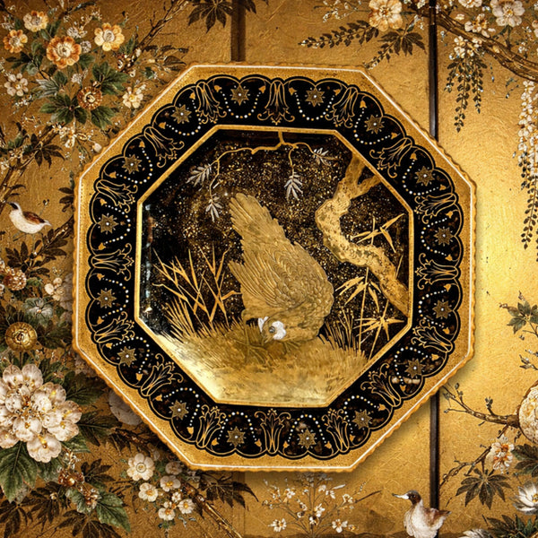 Excellent Quality Copeland Porcelain Aesthetic Movement Plate c.1880