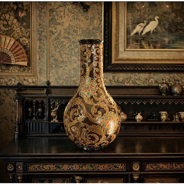 Rare Large Wedgwood Marsden Ware Bottle Vase c.1880