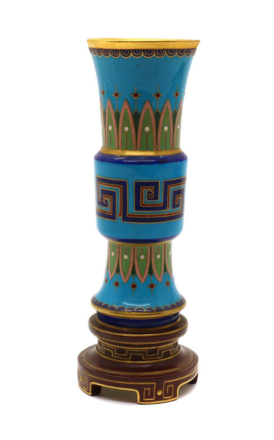 Minton Vase c.1875 Designed by Dr. Christopher Dresser