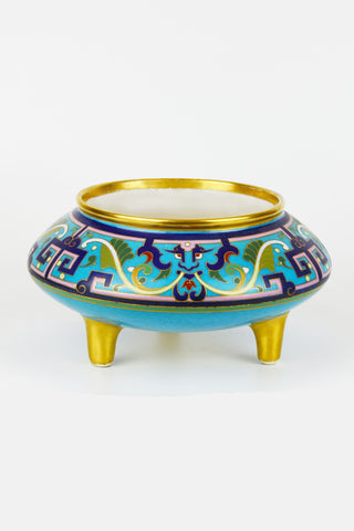 Minton Porcelain Bowl c.1875 Designed by Dr. Christopher Dresser