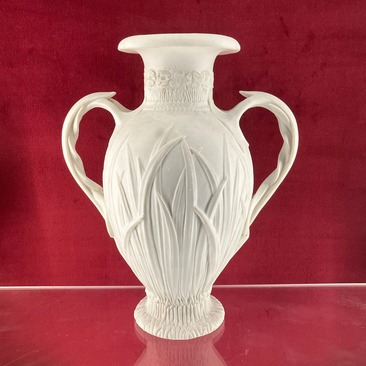 Rare Minton 'Well Spring' Vase c.1847 Designed by Richard Redgrave