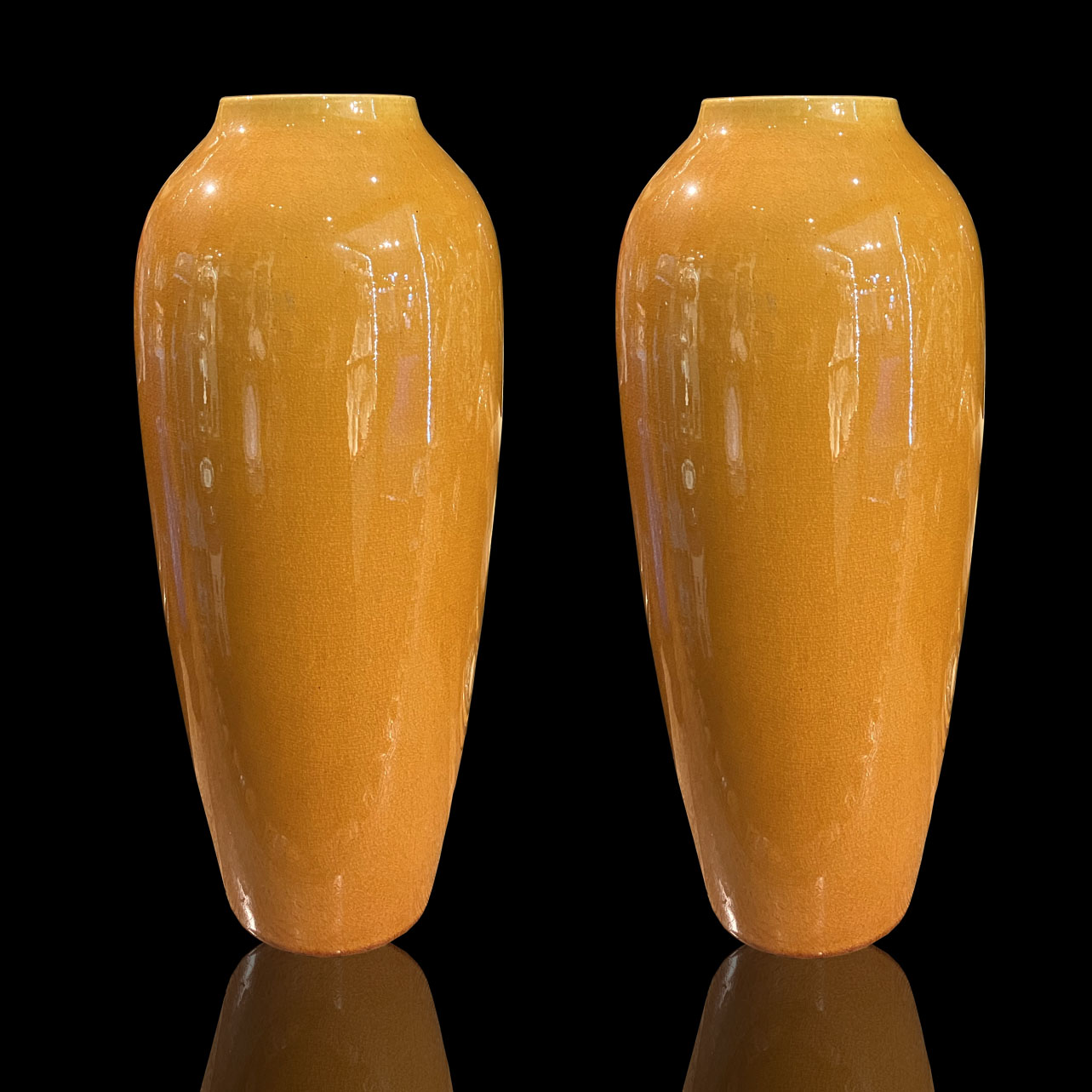Pair of Bretby Art Pottery Vases c.1890