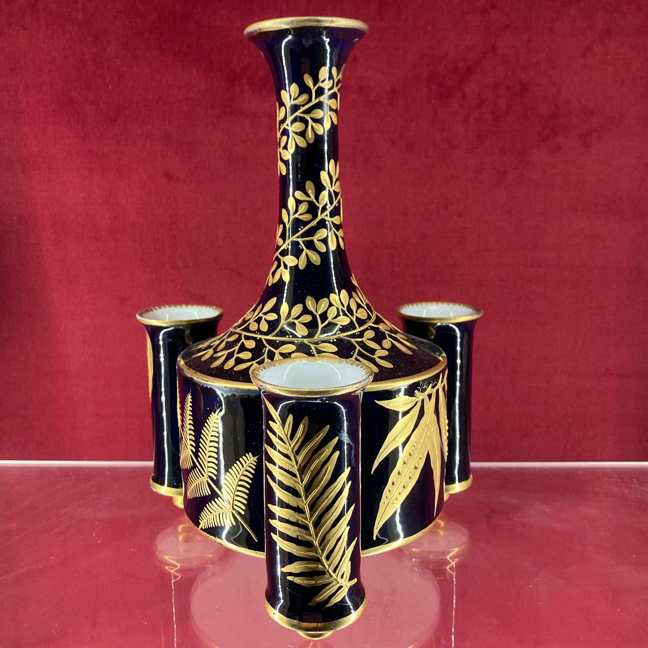 Royal Worcester Porcelain Aesthetic Movement Vase c.1875