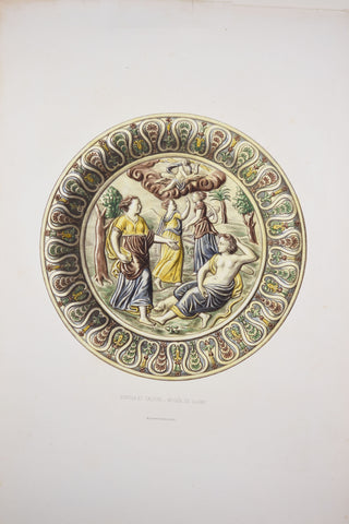 Lithograph From 'Monographie De L'Oeuvre De Bernard Palissy' c.1862