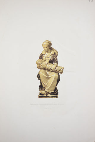 Lithograph From 'Monographie De L'Oeuvre De Bernard Palissy' c.1862
