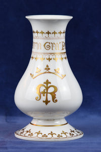 Gothic Porcelain Altar Vase c.1845 Designed By A.W.N. Pugin